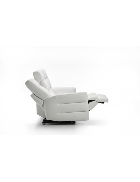 AURIAC - Canapé angle 1 relax, option tétière électrique