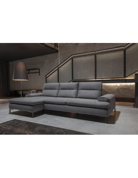 SAM - Canapé angle chaise longue (bt2+chaise longue)